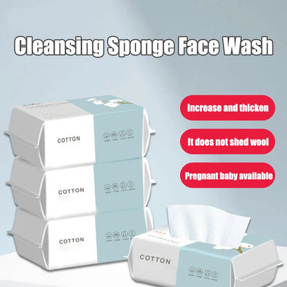 Natural 100% Cotton Disposable Face Towel 100PCS