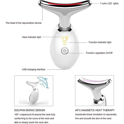 Neck & Face Light Therapy Beauty Device