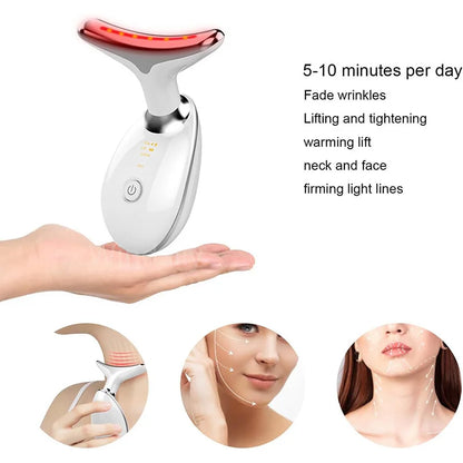 Neck & Face Light Therapy Beauty Device