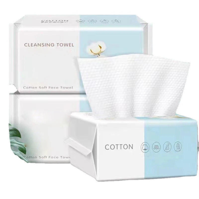 Natural 100% Cotton Disposable Face Towel 100PCS