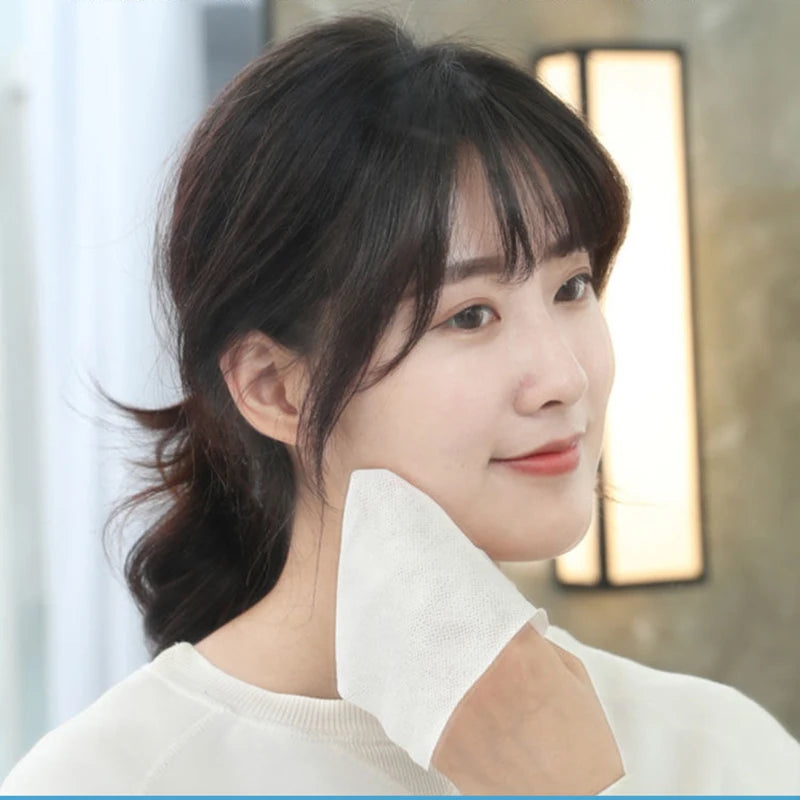 Natural 100% Cotton Disposable Face Towel 100PCS