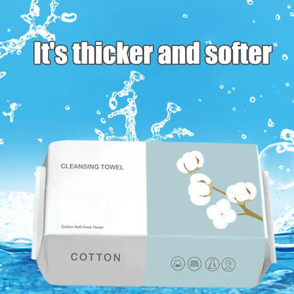 Natural 100% Cotton Disposable Face Towel 100PCS